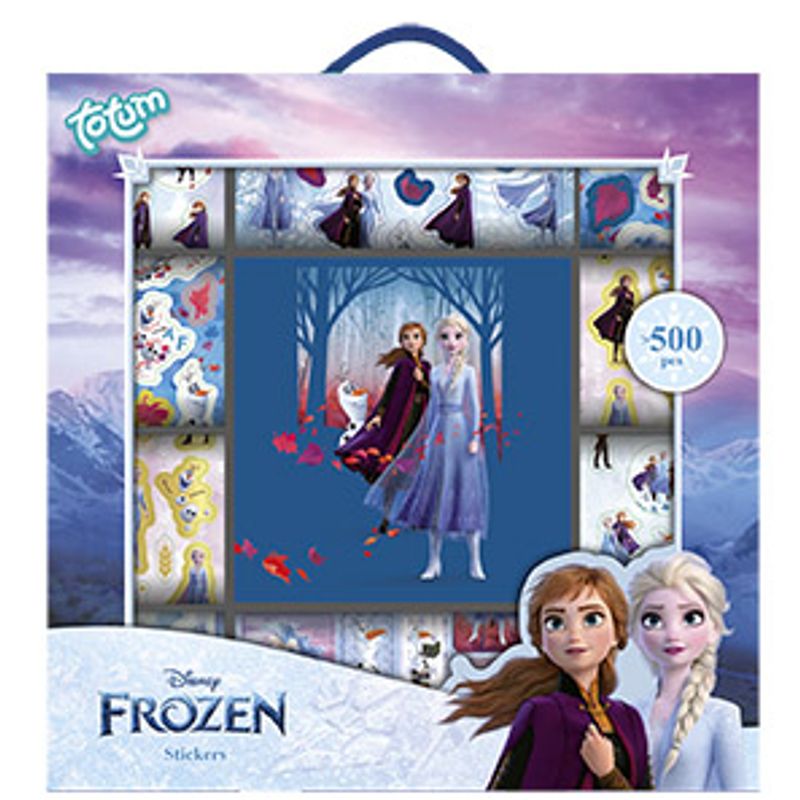 Jucarii, Copii si Bebe - Jucarii si jocuri - Jucarii & jocuri educative - Seturi pictura si desen - Cutie cu abtibilduri Disney Frozen, pe rola - Infinity.ro