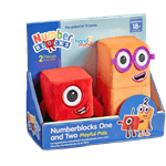 Jucarii, Copii si Bebe - Jucarii si jocuri - Jucarii de plus - Set mascote din plus Numberblocks - Unu & Doi - Infinity.ro