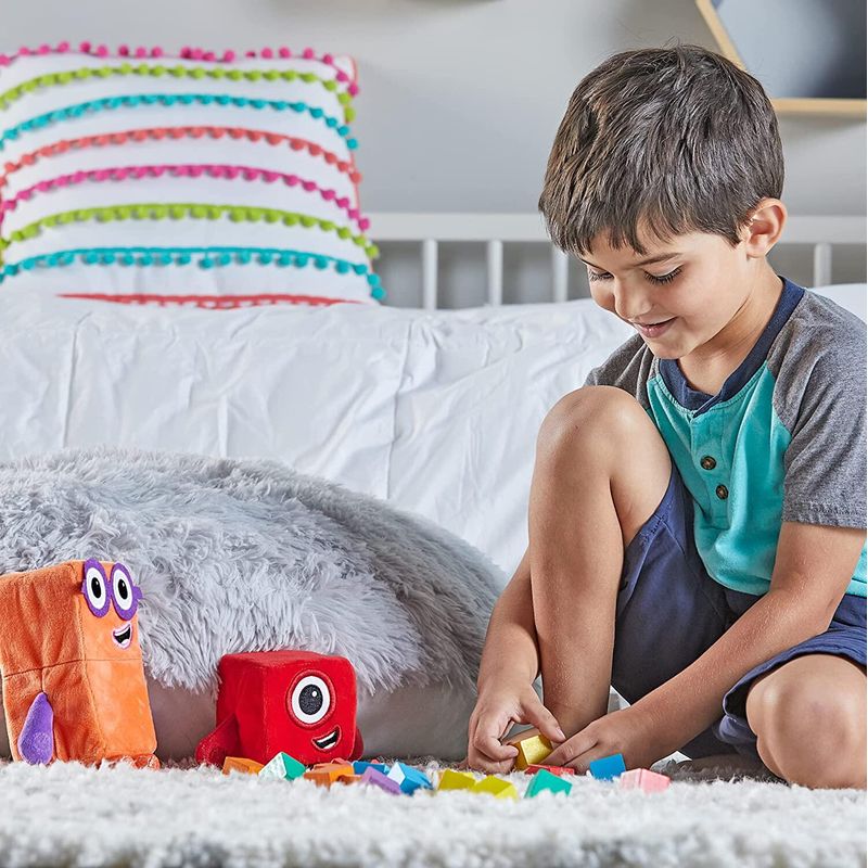 Jucarii, Copii si Bebe - Jucarii si jocuri - Jucarii de plus - Set mascote din plus Numberblocks - Unu & Doi - Infinity.ro