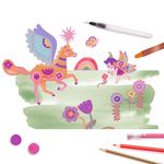 Jucarii, Copii si Bebe - Jucarii si jocuri - Jucarii & jocuri educative - Seturi pictura si desen - Cutie cu culori stralucitoare Djeco - Infinity.ro