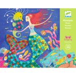 Jucarii, Copii si Bebe - Jucarii si jocuri - Jucarii & jocuri educative - Seturi pictura si desen - Mozaic Djeco, Sirene - Infinity.ro