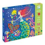 Jucarii, Copii si Bebe - Jucarii si jocuri - Jucarii & jocuri educative - Seturi pictura si desen - Mozaic Djeco, Sirene - Infinity.ro