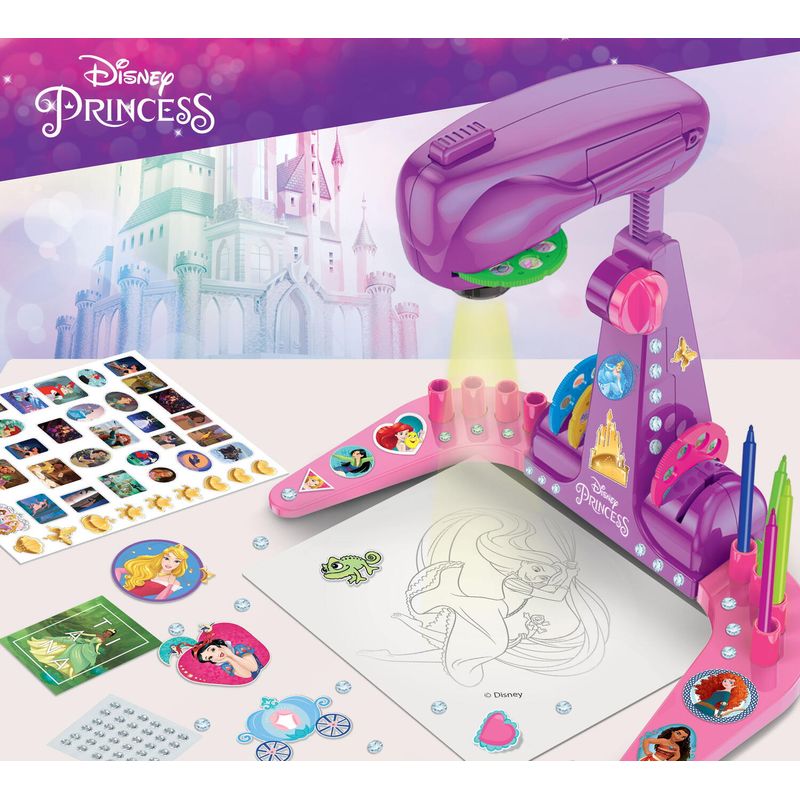 Jucarii, Copii si Bebe - Jucarii si jocuri - Jucarii & jocuri educative - Seturi pictura si desen - Proiector pentru desen - Printese - Infinity.ro