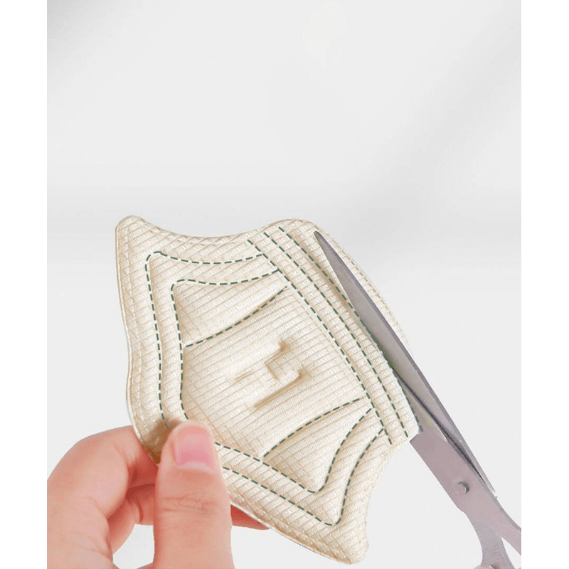 Ingrijire personala si Cosmetice - Sanatate si wellness - Aparate medicale - Suporturi ortopedice si orteze - Protectie calcai Emce®, set 2 bucati, Branturi, Potrivit pentru orice model de pantofi/adidasi, Marime Universala, Crem - Infinity.ro