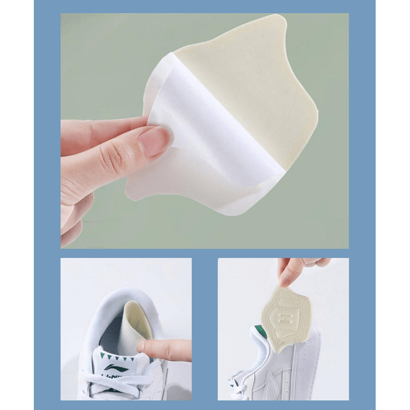 Ingrijire personala si Cosmetice - Sanatate si wellness - Aparate medicale - Suporturi ortopedice si orteze - Protectie calcai Emce®, set 2 bucati, Branturi, Potrivit pentru orice model de pantofi/adidasi, Marime Universala, Crem - Infinity.ro