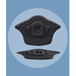 Ingrijire personala si Cosmetice - Sanatate si wellness - Aparate medicale - Suporturi ortopedice si orteze - Protectie calcai Emce®, set 2 bucati, Branturi, Potrivit pentru orice model de pantofi/adidasi, Marime Universala, Negru - Infinity.ro