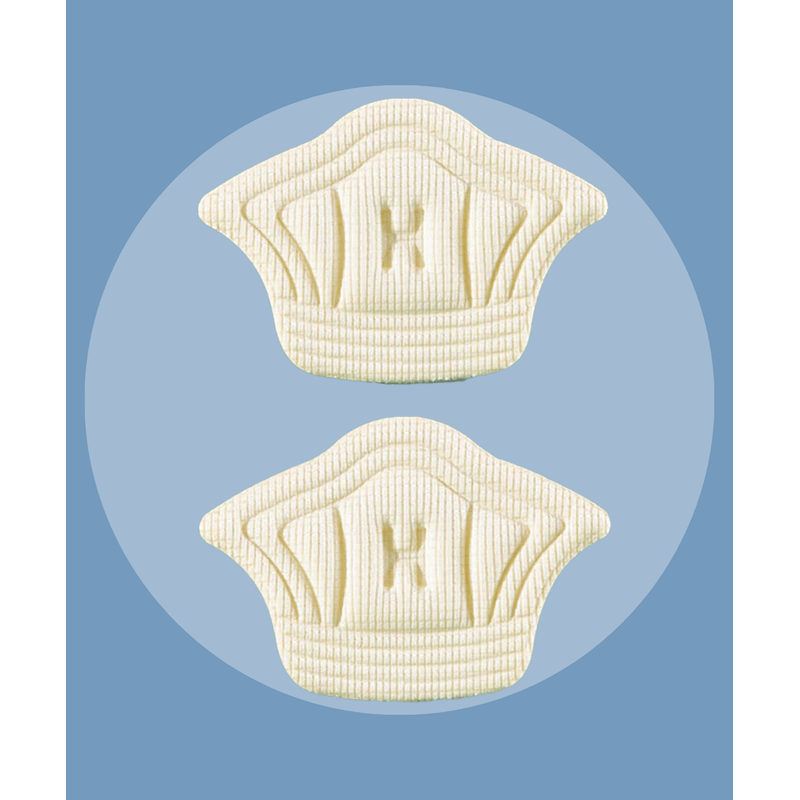 Ingrijire personala si Cosmetice - Sanatate si wellness - Aparate medicale - Suporturi ortopedice si orteze - Protectie calcai Emce®, set 2 bucati, Branturi, Potrivit pentru orice model de pantofi/adidasi, Marime Universala, Crem - Infinity.ro