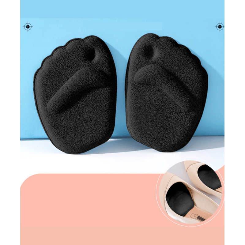 Ingrijire personala si Cosmetice - Sanatate si wellness - Aparate medicale - Suporturi ortopedice si orteze - Protectie pernite Emce®, set 2 bucati pernute metatarsiene, Potrivit pentru orice tip de incaltaminte, Textil, Negru - Infinity.ro