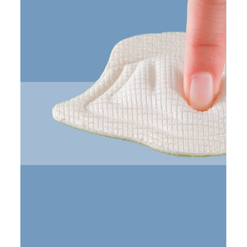 Ingrijire personala si Cosmetice - Sanatate si wellness - Aparate medicale - Suporturi ortopedice si orteze - Protectie calcai Emce®, set 2 bucati, Branturi, Potrivit pentru orice model de pantofi/adidasi, Marime Universala, Crem - Infinity.ro