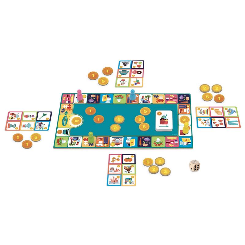 Jucarii, Copii si Bebe - Jucarii si jocuri - Jocuri si puzzle - Jocuri de societate - Joc de societate Djeco, Micul magazin - Infinity.ro