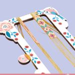 Jucarii, Copii si Bebe - Jucarii si jocuri - Jucarii & jocuri educative - Seturi de artizanat - Atelier Djeco de confectionat bratari cu margele - Infinity.ro