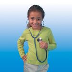 Jucarii, Copii si Bebe - Jucarii si jocuri - Jucarii de rol - Set joaca doctor - Stetoscop functional redimensionat pentru copii - Infinity.ro