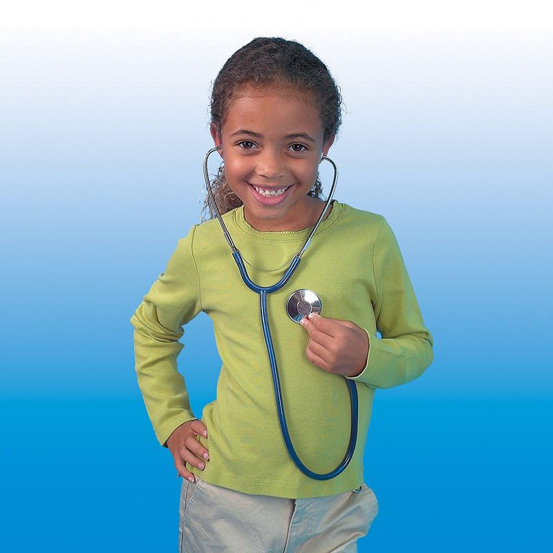 Jucarii, Copii si Bebe - Jucarii si jocuri - Jucarii de rol - Set joaca doctor - Stetoscop functional redimensionat pentru copii - Infinity.ro