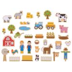 Jucarii, Copii si Bebe - Jucarii si jocuri - Jucarii & jocuri educative - Jocuri si jucarii educative - Set magnetic - Ferma - Infinity.ro