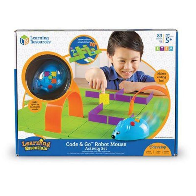 Jucarii, Copii si Bebe - Jucarii si jocuri - Jucarii & jocuri educative - Jocuri si jucarii educative - Programarea pentru prescolari - Set STEM soricelul robot - Infinity.ro