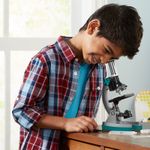 Jucarii, Copii si Bebe - Jucarii si jocuri - Jucarii & jocuri educative - Jocuri si jucarii educative - Microscop MicroPro 50x-600x - Set educativ cu 48 piese - Infinity.ro