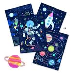 Jucarii, Copii si Bebe - Jucarii si jocuri - Jucarii & jocuri educative - Jocuri de memorie si inteligenta - Joc creativ de razuit Cosmos - Infinity.ro