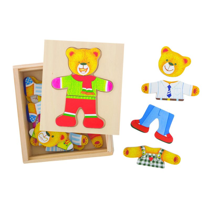 Jucarii, Copii si Bebe - Jucarii si jocuri - Jucarii & jocuri educative - Jocuri si jucarii educative - Joc de potrivire - domnul Urs - Infinity.ro