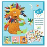 Jucarii, Copii si Bebe - Jucarii si jocuri - Jucarii & jocuri educative - Seturi de artizanat - Animale creative - Set cu planse pentru colaj - Infinity.ro