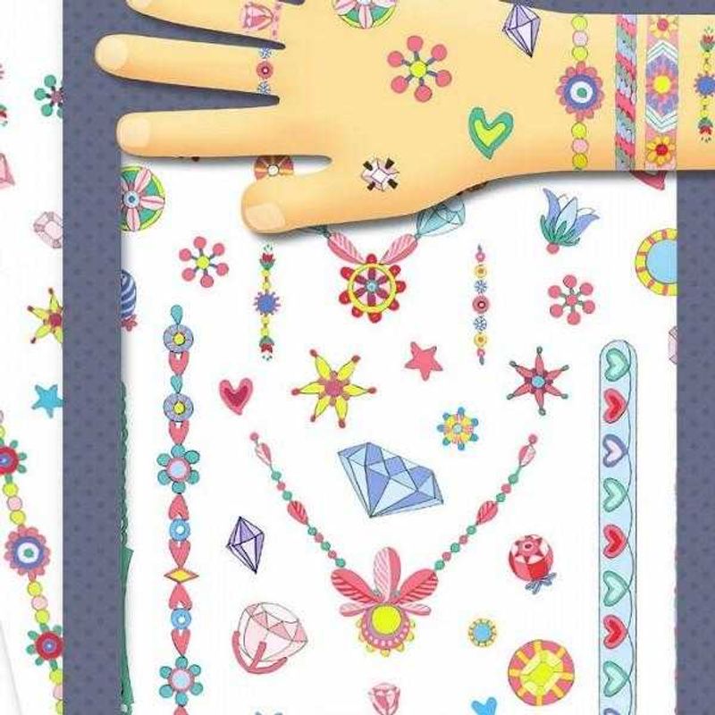 Carti si Birotica - Carti - Carti pentru copii - Activitati extracurriculare - Tatuaje bijuterii neon - Infinity.ro