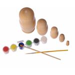 Jucarii, Copii si Bebe - Jucarii si jocuri - Jucarii & jocuri educative - Seturi pictura si desen - Joc de pictat papusi matrioshka - Infinity.ro