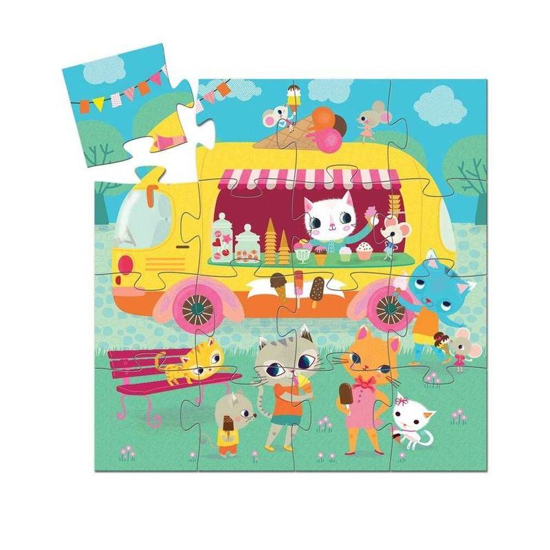 Jucarii, Copii si Bebe - Jucarii si jocuri - Jocuri si puzzle - Puzzle - Puzzle - Masina de inghetata - Infinity.ro