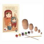 Jucarii, Copii si Bebe - Jucarii si jocuri - Jucarii & jocuri educative - Seturi pictura si desen - Joc de pictat papusi matrioshka - Infinity.ro