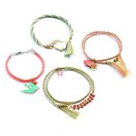 Jucarii, Copii si Bebe - Jucarii si jocuri - Jucarii & jocuri educative - Seturi de artizanat - Atelier de confectionat bratarile prieteniei - Set creativitate si indemanare - Infinity.ro