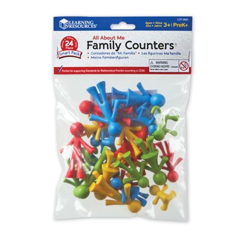 Jucarii, Copii si Bebe - Jucarii si jocuri - Figurine - Set 24 de figurine - Familia mea - Infinity.ro