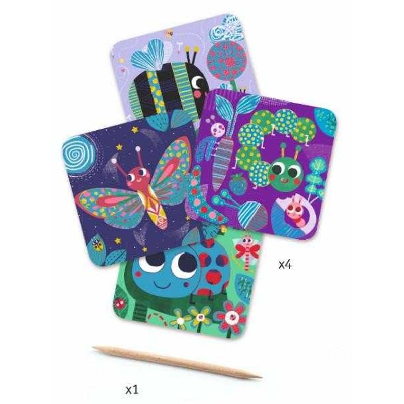 Jucarii, Copii si Bebe - Jucarii si jocuri - Jucarii & jocuri educative - Seturi de artizanat - Set creativ de razuit - Insecte prietenoase - Infinity.ro