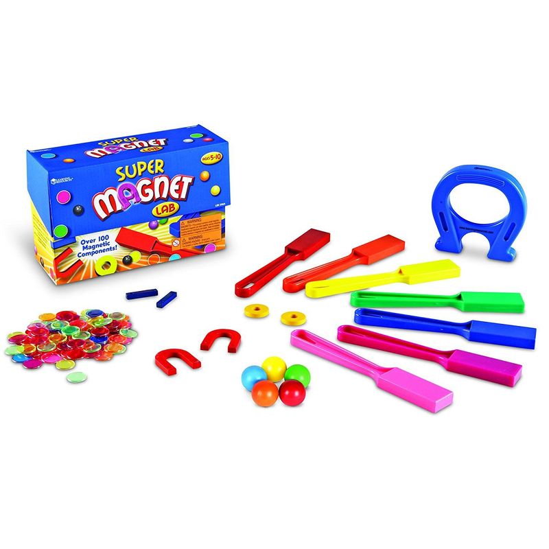 Jucarii, Copii si Bebe - Jucarii si jocuri - Jucarii & jocuri educative - Jocuri si jucarii educative - Superlaboratorul cu magneti - set educativ - Infinity.ro