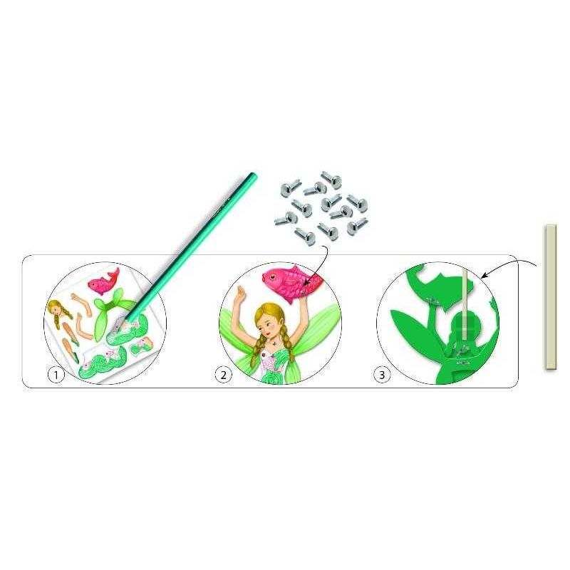 Jucarii, Copii si Bebe - Jucarii si jocuri - Jucarii & jocuri educative - Seturi de artizanat - Zane in Miscare - Set de construit cu piuneze - Infinity.ro