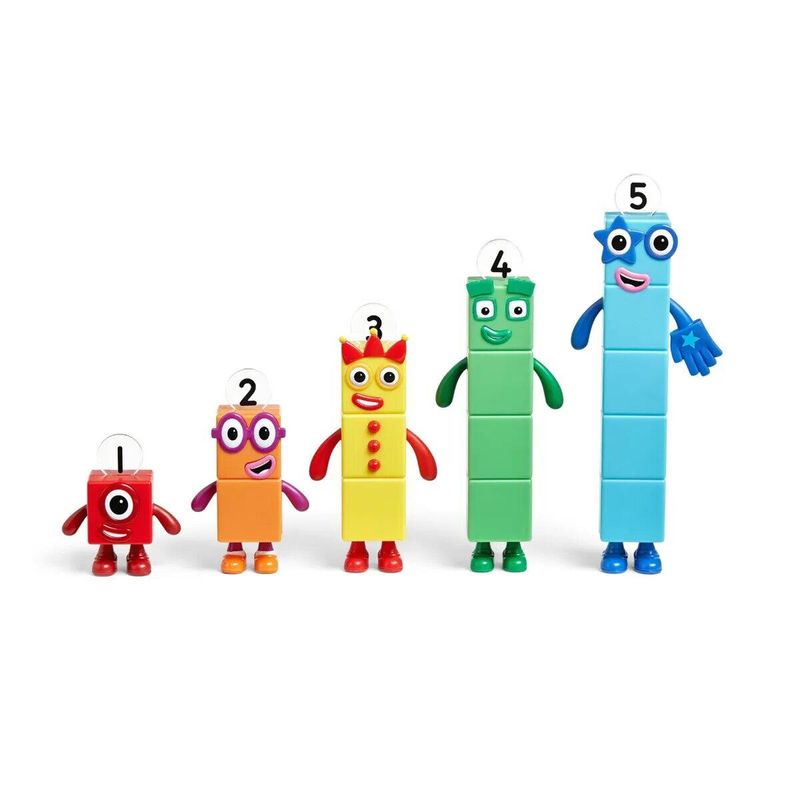 Jucarii, Copii si Bebe - Jucarii si jocuri - Figurine - Set figurine Numberblocks - De la Unu la Cinci - Infinity.ro