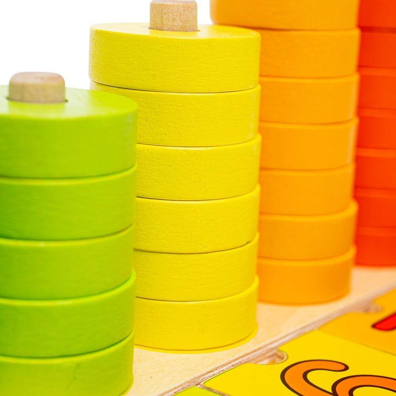 Jucarii, Copii si Bebe - Jucarii si jocuri - Jucarii & jocuri educative - Jocuri si jucarii educative - Numaratoare cu discuri colorate - Infinity.ro