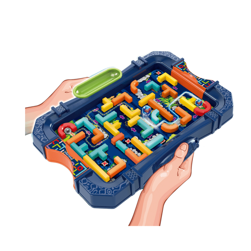 Jucarii, Copii si Bebe - Jucarii si jocuri - Jucarii & jocuri educative - Jocuri si jucarii educative - Joc STEM - Labirintul ingenios - Infinity.ro