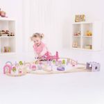 Jucarii, Copii si Bebe - Jucarii si jocuri - Jucarii bebelusi - Centre de activitati - Circuit - Oraselul zanelor - 75 piese - Infinity.ro