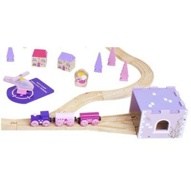 Jucarii, Copii si Bebe - Jucarii si jocuri - Jucarii bebelusi - Centre de activitati - Circuit - Oraselul zanelor - 75 piese - Infinity.ro