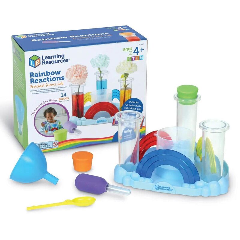 Jucarii, Copii si Bebe - Jucarii si jocuri - Jucarii & jocuri educative - Jocuri si jucarii educative - Primul meu set de experimente - Curcubeul reactiilor - Infinity.ro
