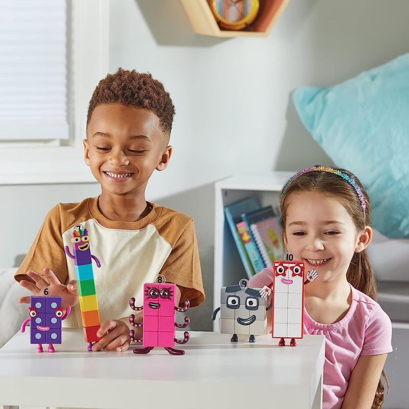 Jucarii, Copii si Bebe - Jucarii si jocuri - Figurine - Set figurine Numberblocks - De la Sase la Zece - Infinity.ro