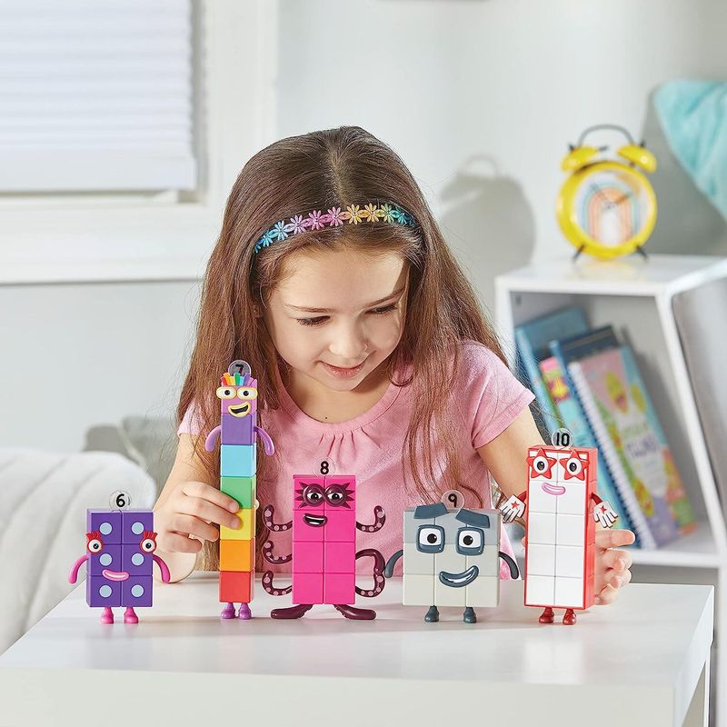 Jucarii, Copii si Bebe - Jucarii si jocuri - Figurine - Set figurine Numberblocks - De la Sase la Zece - Infinity.ro