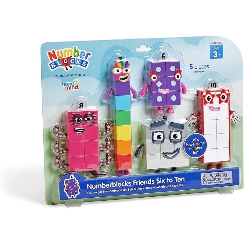Jucarii, Copii si Bebe - Jucarii si jocuri - Figurine - Set figurine Numberblocks - De la Sase la Zece - Infinity.ro