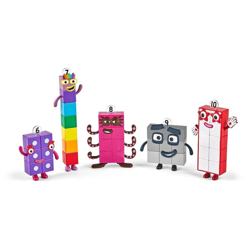 Jucarii, Copii si Bebe - Jucarii si jocuri - Figurine - Set figurine Numberblocks - De la Sase la Zece - Infinity.ro