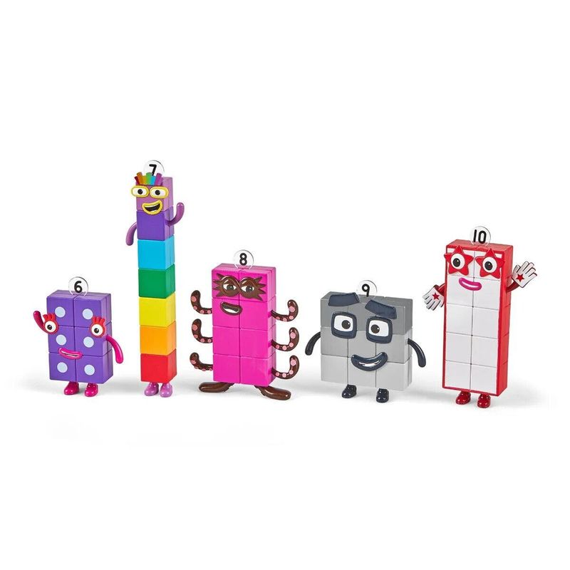 Jucarii, Copii si Bebe - Jucarii si jocuri - Figurine - Set figurine Numberblocks - De la Sase la Zece - Infinity.ro
