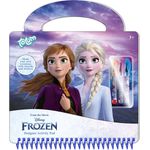 Carti si Birotica - Carti - Carti pentru copii - Activitati extracurriculare - Carte cu activitati creative Disney Frozen - Infinity.ro