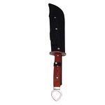 Casa si Gradina/Gradinarit si plante/Unelte gradinarit/Topoare - Set Topor 38 cm si Sabie de vanatoare 75 cm , IdeallStore® , Cutit de aruncat si teaca incluse - Infinity.ro