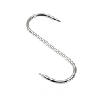 Casa si Gradina - Gradina si terasa - Gratare si accesorii - Accesorii gratare - Set cinci Carlige afumatoare carne , macelarie IdeallStore® , 17 cm , inox - Infinity.ro