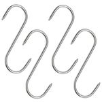 Casa si Gradina - Gradina si terasa - Gratare si accesorii - Accesorii gratare - Set patru Carlige afumatoare carne , macelarie IdeallStore® , 17 cm , inox - Infinity.ro