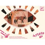 Jucarii, Copii si Bebe - Jucarii si jocuri - Jucarii & jocuri educative - Seturi pictura si desen - Inspired by Paul Klee, pictura In desert, Djeco - Infinity.ro