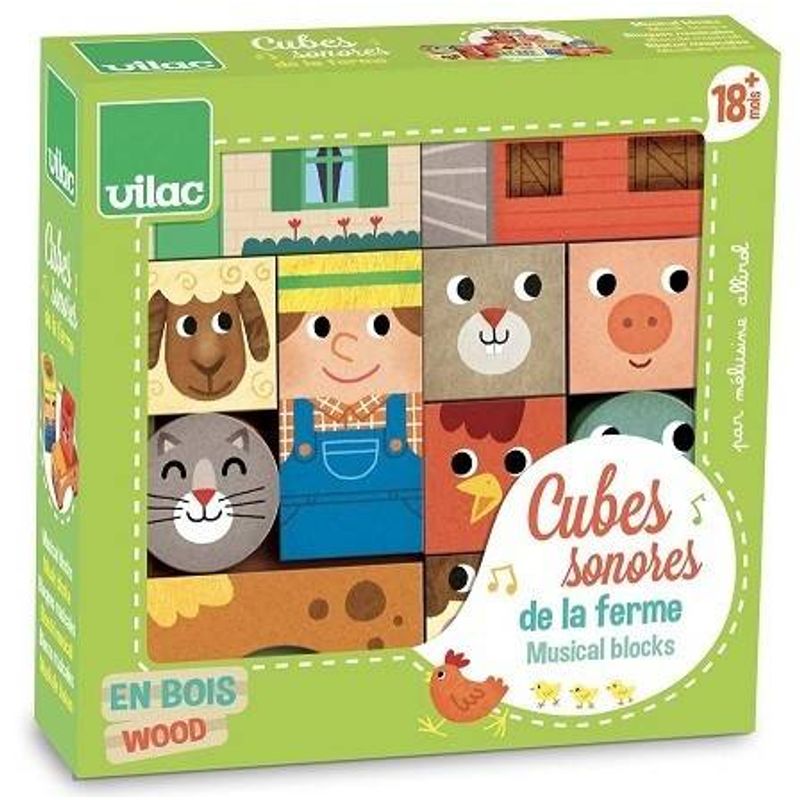 Jucarii, Copii si Bebe - Jucarii si jocuri - Seturi de constructie si cuburi - Cuburi si caramizi - Cuburi Activitati Ferma - Infinity.ro