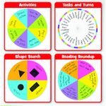 Jucarii, Copii si Bebe - Jucarii si jocuri - Jucarii & jocuri educative - Jocuri si jucarii educative - Roata magnetica pentru clasa - Infinity.ro